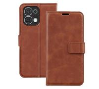 Funda tipo cartera para Oppo A6 Pro Efecto Acolchado con función de soporte
