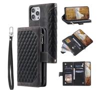 Funda tipo cartera para OPPO Reno12 F 5G con ranuras para tarjetas, cierre magnético, a prueba de golpes, piel sintética, cierre magnético, función atril y correa para la muñeca, para OPPO Reno12 F