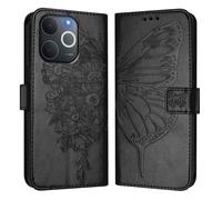 Funda tipo cartera para Realme Note 70 4G/Note 70T 4G/Narzo 80 Lite 4G/C71 4G India Funda a prueba de golpes de piel sintética tipo cartera con función atril funda de piel sintética con tapa para