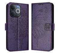 Funda tipo cartera para Realme Note 70 4G/Note 70T 4G/Narzo 80 Lite 4G/C71 4G India Funda a prueba de golpes de piel sintética con tapa tipo libro con función atril Funda de piel sintética con tapa