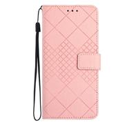 Funda tipo cartera para Redmi Note 14 Pro/Note 14 Pro+ 5G con tarjetero de piel sintética a prueba de golpes, ranuras para tarjetas, funda protectora con tapa, color rosa