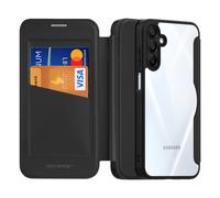 Funda tipo folio DUX DUCIS para SAMSUNG A15 5G,A35 5G,A55 5G,A16 5G/45 con funda trasera transparente tipo billetera Lavanda