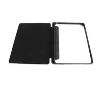 Funda tipo folio para iPad de 10,2 pulgadas, protección completa con soporte plegable triple inteligente y ligero y funda de TPU suave para lápiz,