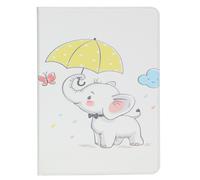 Funda tipo folio premium con diseño abatible, función de encendido y apagado automático y cubierta a prueba de golpes. Soporte tipo cartera.