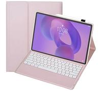 Funda tipo libro con teclado Bluetooth desmontable para Honor MagicPad 3 Pro de 12.3 pulgadas (YLE-W09) [no es compatible con MagicPad3 Pro de 13.3 pulgadas (YLP-W00)]