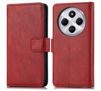 Funda Tipo Libro de Lujo para Xiaomi Redmi 14C - Rojo