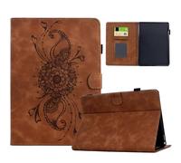 Funda tipo libro para Lenovo Tab P11 2ª generación TB-350 - Funda de piel de alta calidad, ajuste delgado, con diseño de mandala, tótem de pie, funda inteligente con tarjetero, apagado y encendido