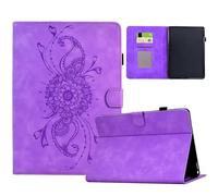 Funda tipo libro para Lenovo Tab P11 2ª generación TB-350 - Funda de piel de alta calidad, ajuste delgado, con diseño de mandala, tótem de pie, funda inteligente con tarjetero, apagado y encendido