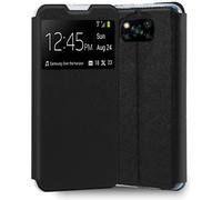 Funda Flip Cover Xiaomi Pocophone X3 Liso Negro