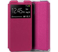 Cool Funda Flip Cover Liso Rosa para Xiaomi Redmi Note 10 Pro