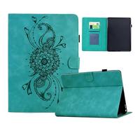 Funda tipo libro para Xiaomi Redmi Pad 2 de 11 pulgadas, piel de primera calidad, ajuste delgado, con diseño de mandala, tótem de pie, funda inteligente con tarjetero, apagado y encendido automático
