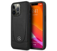 Funda Tipo Sobre iPhone 15 Pro Max Mercedes Estrella Cuero Negro CG Mobile