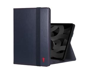 Funda TORRO Compatible con iPad de 11.ª y 10.ª generación: Funda de Piel auténtica para iPad de 10.ª generación (2025/2022), con función Atril y función de Encendido y Apagado (Azul Marino)