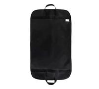 Funda Traje Funda portátil negra gruesa con cremallera for guardar chaquetas de traje de hombre, percha plegable for viajes y negocios.