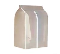 Funda translúcida de PEVA para guardar artículos de ropa largos con diseño transparente para una búsqueda visual eficiente y fácil recuperación (1 unidad)