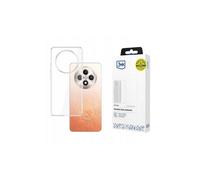Funda transparente 3mk para OPPO Reno 12 F/Fs