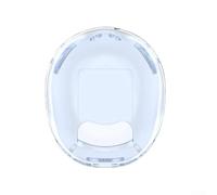 Funda transparente de policarbonato para Tamagotchi para nano carcasa protectora, cubierta dura, a prueba de golpes, antiarañazos, accesorio para juegos, rosa y azul, 8,3 cm (azul)