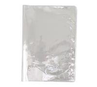 Funda transparente de PVC para cuaderno, apta para la mayoría de hojas sueltas, libro de recortes, libro de recortes, libro de notas, estudiantes, profesores, hojas sueltas, papel de cuaderno