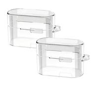 Funda transparente de TPU para Sony WF-1000XM6, funda suave para auriculares WF-1000XM6, a prueba de sudor, a prueba de golpes, a prueba de polvo, funda protectora completa para hombres y mujeres (1