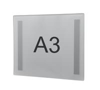 Funda transparente magnetofix magnetoplan, UE 2 unid., goma magnética de 2 mm