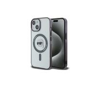 Funda transparente MagSafe de Karl Lagerfeld para iPhone 15 Plus
