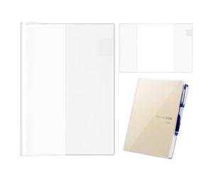 Funda transparente para agenda A5, compatible con Hobonichi Techo Cousin 2026 A5, compatible con Midori A5, protector para cuadernos Stalogy (paquete de 1)
