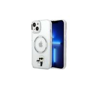 Funda transparente para iPhone 14 Plus Karl Lagerfeld Iconic Karl&Choupette MagSafe