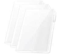 Funda transparente para planificador Hobonichi tamaño A5, 13.1 x 8.8 pulgadas, cubierta de plástico para cuaderno HON A5, protector de planificador (paquete de 3)