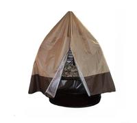 Funda transpirable para silla de suspensión hecha de tela Oxford 210D para proteger de la lluvia, el polvo y los desechos con diseño de ventilación (115 x 190 cm)