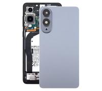Funda trasera de batería de repuesto compatible con Samsung Galaxy S25 Edge SM-S937, cubierta trasera de batería con cubierta de lente de cámara. Gris