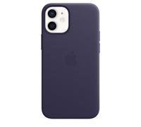 Funda Trasera De Cuero Para Apple iPhone 12 Mini Magsafe Deep Violet