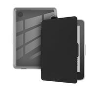 Funda Trasera de Piel sintética acrílica Compatible con Kobo Clara BW/Colour 2024 2E N365 N367 N506 6'' Marco Suave y Transparente para Libros electrónicos(Black)