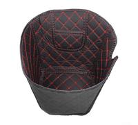 Funda trasera para Honda NC750X, protector de alfombrilla de maletero de motocicleta, carcasa de poliuretano, absorción de golpes, inserto de cubierta de depósito de equipaje (línea roja)