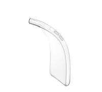 Funda trasera transparente de goma blanda para iPhone 16 Plus de CellularLine
