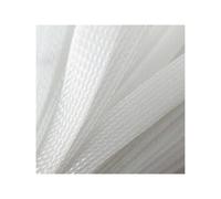 Funda trenzada de PET aislada de 1/5/10M 3/4/6/8/10/12/14 mm Funda protectora for cables de alta densidad ajustada Funda for cable negra y roja(Clear,4mm,2M)