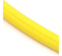 Funda trenzada expandible de PET con cierre automático - Tubo protector de cable flexible, 1 unidad(Yellow,13MM*1 M)