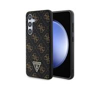 Funda triangular Guess 4G, negra - Samsung Galaxy S24+