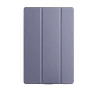 Funda Triple de Cuero PU for Tableta con Soporte Adecuada for Huawei Honor Pad 10 Pro 11,5 Pulgadas ROL-W00 Funda Trasera de Silicona TPU Suave(Lavender)