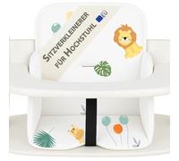 Funda trona universal - cojin para de tronas fundo silla para niños y niñas comer Cojín para silla Hauck y Stokke infantil con revestimiento impermeable y estable Safari