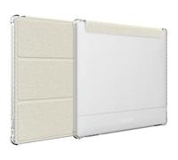 Funda TUDIA SKN Flip para Onyx Boox Go 7/Color 7 (2024/2025). TPU Transparente, Cuero sintético, Trifold, Carga/suspensión automática y antichoque - Beige