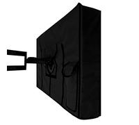 Funda TV Exterior Antipolvo Caso Televisión impermeable al aire libre de TV cover set cubierta a prueba polvo Oxford Negro 22 '' a 70 pulgadas(50 inch to 52 inch)