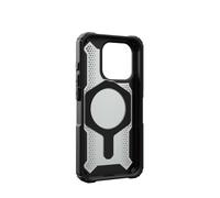 URBAN ARMOR GEAR Plasma XTE Case para Apple iPhone 15 Pro Kickstand Funda [Carga inalámbrica / magnética compatible, Puede abrir,Pprotección contra caídas de 6 metros] negro / naranja