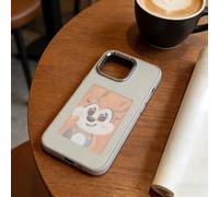 Funda ultra delgada para Pro Max compatible con cargas de imágenes personalizadas a través de aplicaciones dedicadas e integración NFC (16 promax blanco)