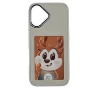 Funda ultra delgada para Pro Max compatible con cargas de imágenes personalizadas a través de aplicaciones dedicadas e integración NFC (17 gris)