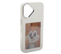 Funda ultra delgada para Pro Max compatible con cargas de imágenes personalizadas a través de aplicaciones dedicadas e integración NFC (17 blanco)