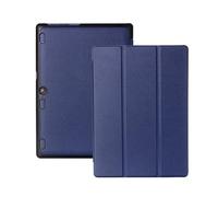 Funda ultradelgada con Soporte para Lenovo Tab 2 A10-30F/L A10-70F/L de 10,1 Pulgadas Tableta, Funda Protectora de Piel sintética.(Dark Blue)