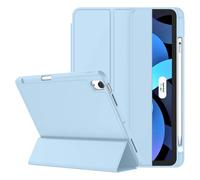 Funda ultradelgada para tablet, diseñada específicamente para el nuevo iPad de 9,7 pulgadas de Apple (lanzamiento 2018/2017), exterior de piel