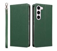 Funda ultrafina para Samsung Galaxy S25 Ultra/S25 Plus/S25, Litchi-cicatrices, funda con ranuras para tarjetas, magnética, piel, bronce, S25 Plus