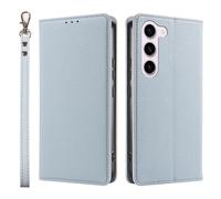 Funda ultrafina para Samsung Galaxy S25 Ultra/S25 Plus/S25, Litchi-cicatrices, funda con ranuras para tarjetas, magnética, piel, cromo, S25