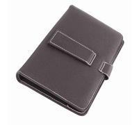 Funda Universal con Teclado Inalámbrico con Soporte para Teléfonos/iOS, Bandeja de Teclado Desmontable Liviana para Dispositivos de 4,5 a 6,8 Pulgadas, Cubierta de Cartera de Cuero PU a